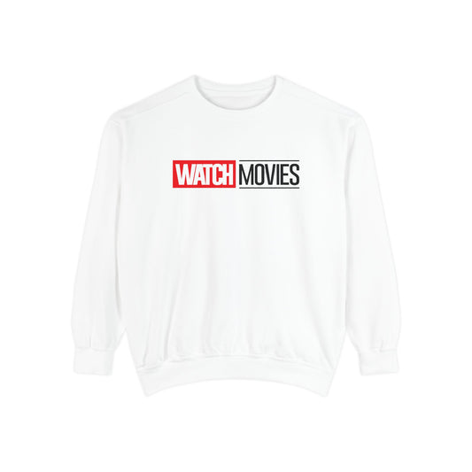 Watch Movies Phase One Sweatshirt by Watch With Apollo, superhero movie parody sweatshirt
